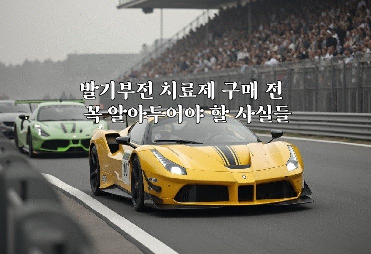 발기부전 치료제 구매 전 꼭 알아두어야 할 사실들