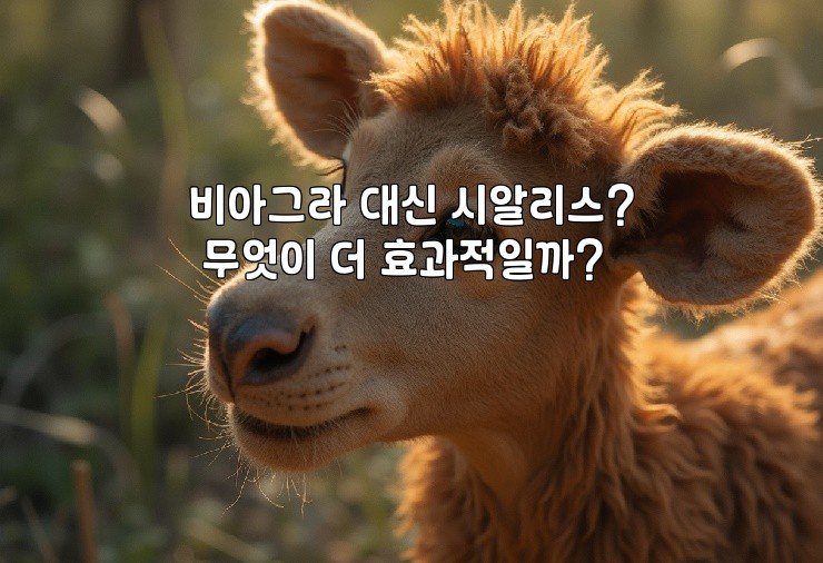 비아그라 대신 시알리스? 무엇이 더 효과적일까?