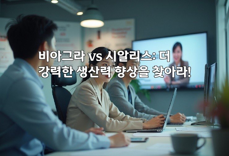 비아그라 vs 시알리스: 더 강력한 생산력 향상을 찾아라!