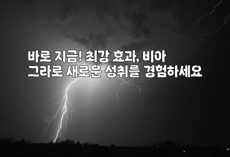 바로 지금! 최강 효과, 비아그라로 새로운 성취를 경험하세요