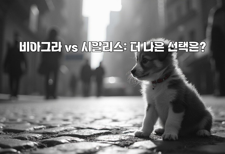 비아그라 vs 시알리스: 더 나은 선택은?